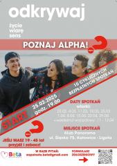 Zaproszenie na kurs Alpha 